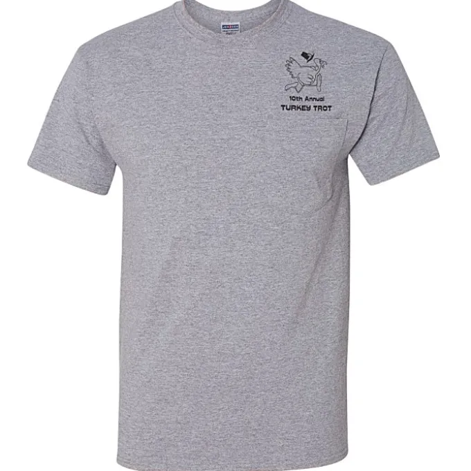 Jerzees Dri-Power 50/50 Pocket T-Shirt - Men's