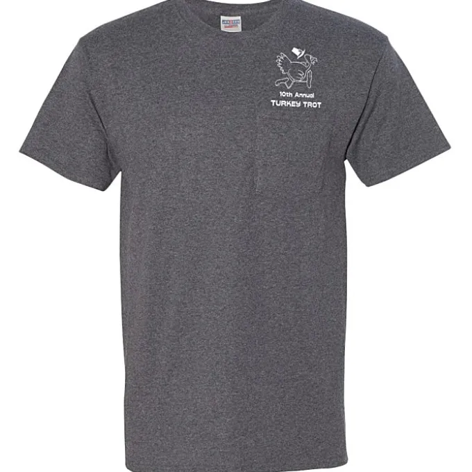 Jerzees Dri-Power 50/50 Pocket T-Shirt - Men's