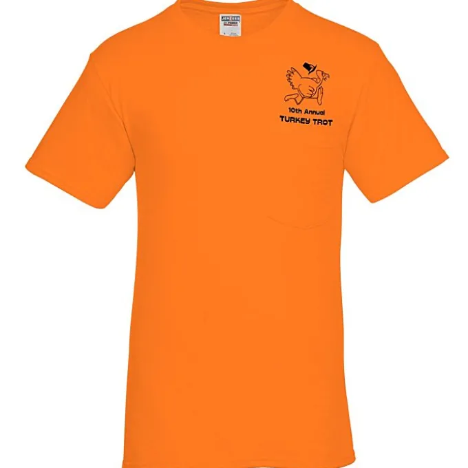 Jerzees Dri-Power 50/50 Pocket T-Shirt - Men's