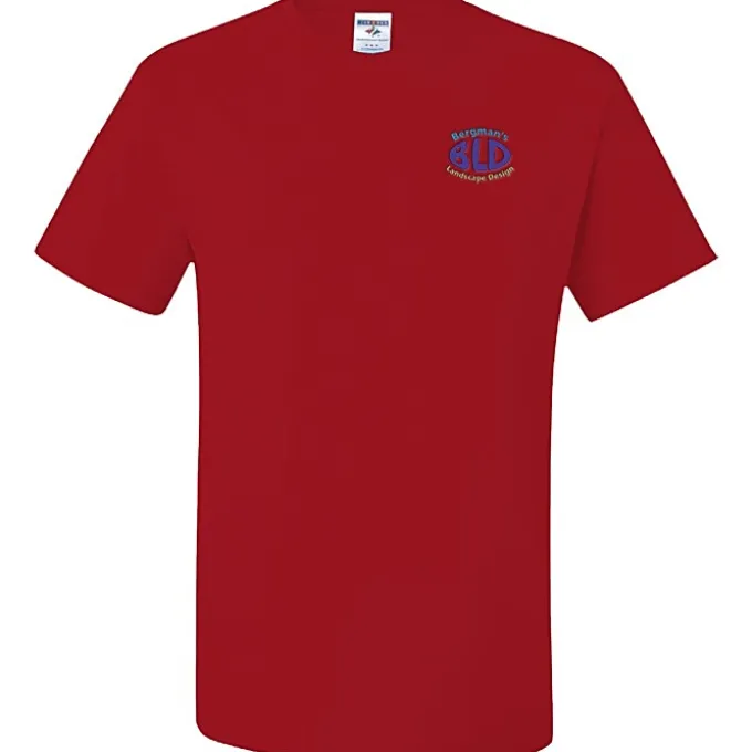 Jerzees Dri-Power 50/50 T-Shirt - Men's - Embroidered