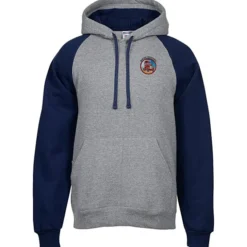 Jerzees NuBlend Colorblock Hoodie - Embroidered