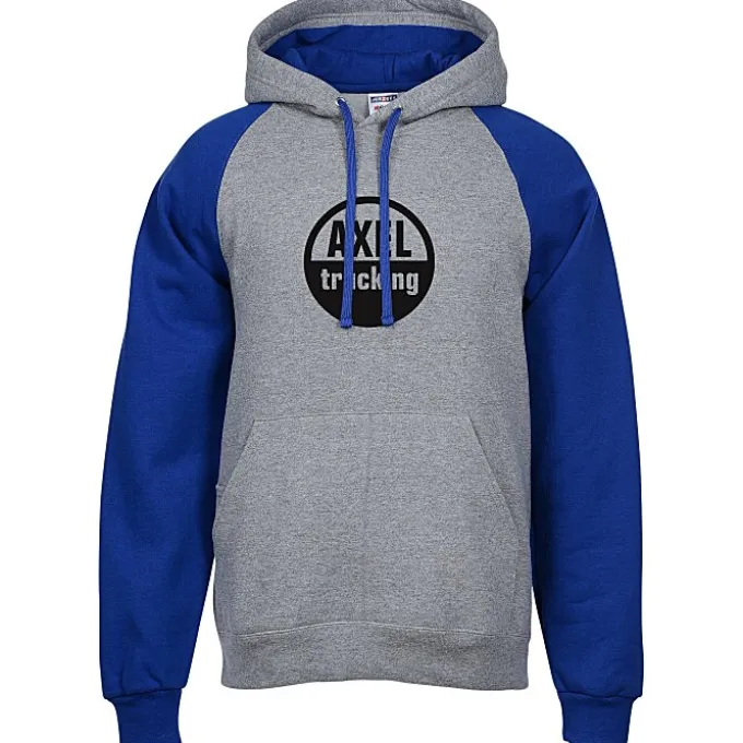 Jerzees NuBlend Colorblock Hoodie - Screen