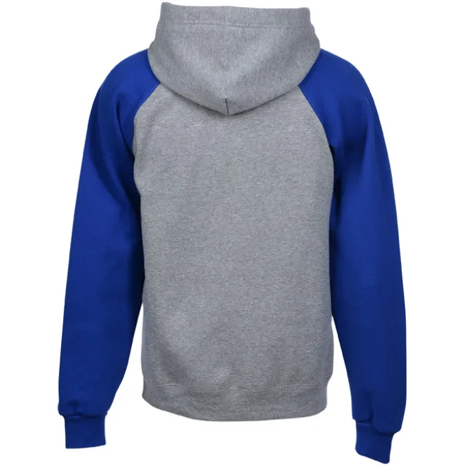 Jerzees NuBlend Colorblock Hoodie - Screen