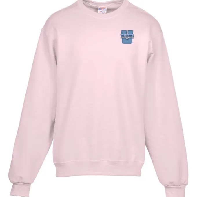 Jerzees NuBlend Crewneck Sweatshirt - Embroidered