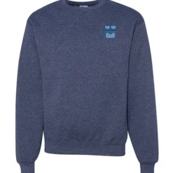 Jerzees NuBlend Crewneck Sweatshirt - Embroidered