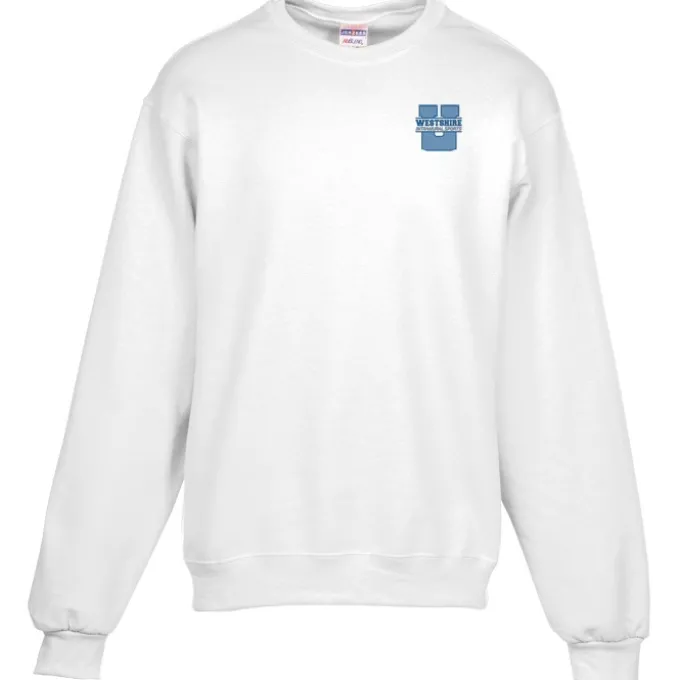 Jerzees NuBlend Crewneck Sweatshirt - Embroidered