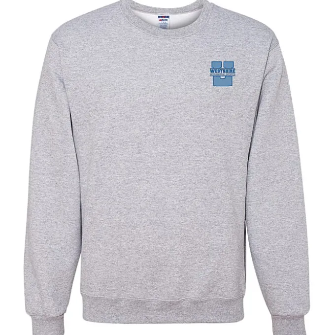 Jerzees NuBlend Crewneck Sweatshirt - Embroidered