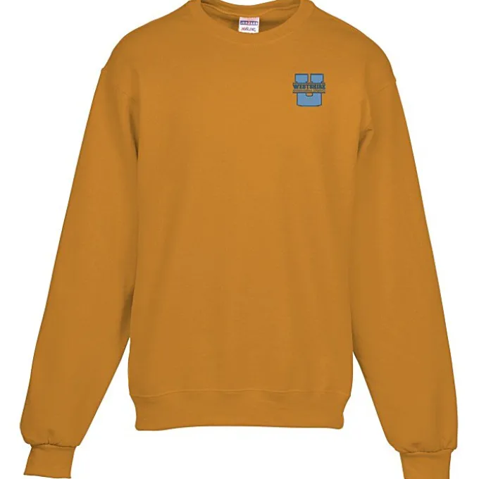 Jerzees NuBlend Crewneck Sweatshirt - Embroidered