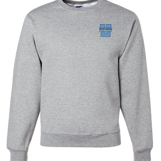 Jerzees NuBlend Crewneck Sweatshirt - Embroidered