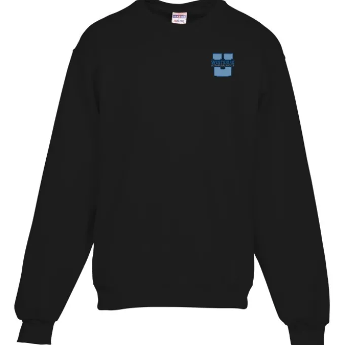Jerzees NuBlend Crewneck Sweatshirt - Embroidered