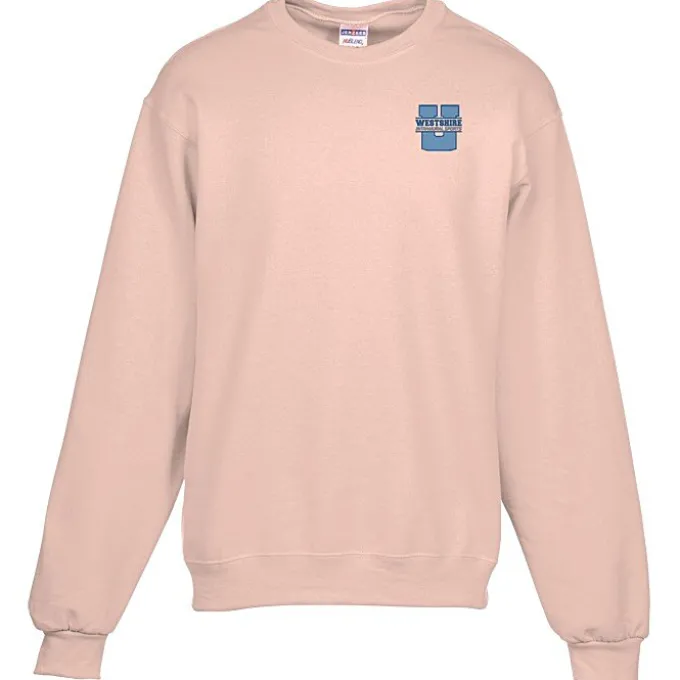 Jerzees NuBlend Crewneck Sweatshirt - Embroidered
