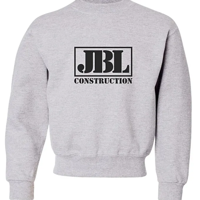 Jerzees NuBlend Crewneck Sweatshirt - Youth - Screen