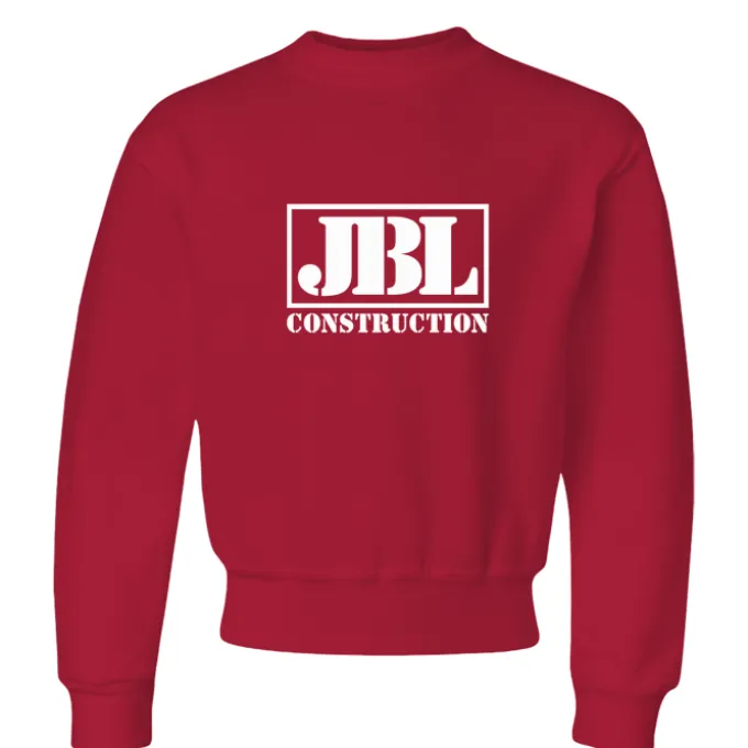 Jerzees NuBlend Crewneck Sweatshirt - Youth - Screen