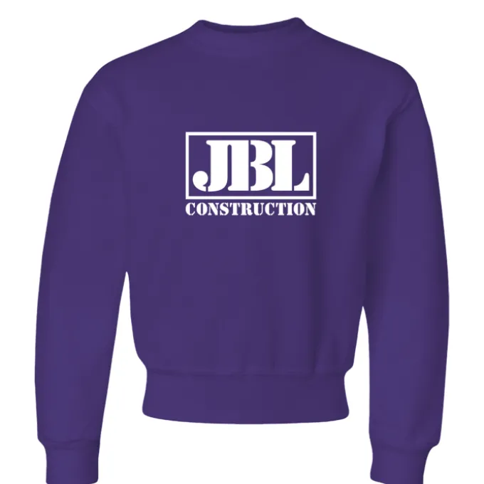Jerzees NuBlend Crewneck Sweatshirt - Youth - Screen