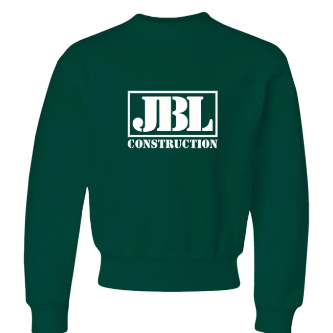 Jerzees NuBlend Crewneck Sweatshirt - Youth - Screen