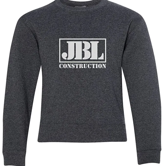 Jerzees NuBlend Crewneck Sweatshirt - Youth - Screen