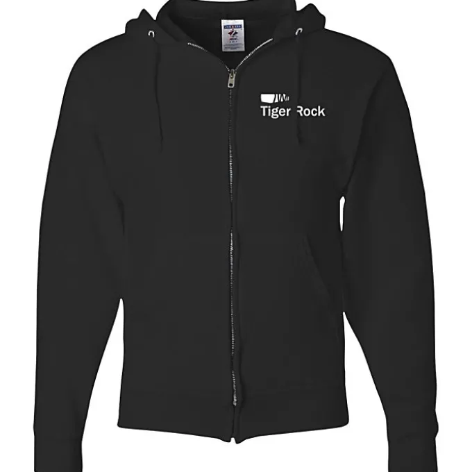 Jerzees NuBlend Full-Zip Hooded Sweatshirt - Screen