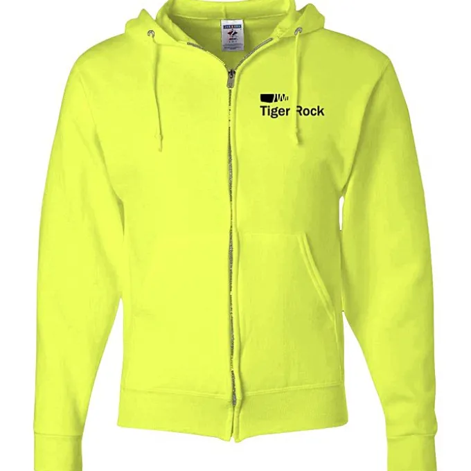 Jerzees NuBlend Full-Zip Hooded Sweatshirt - Screen