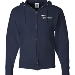 Jerzees NuBlend Full-Zip Hooded Sweatshirt - Screen