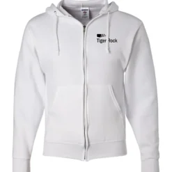 Jerzees NuBlend Full-Zip Hooded Sweatshirt - Screen