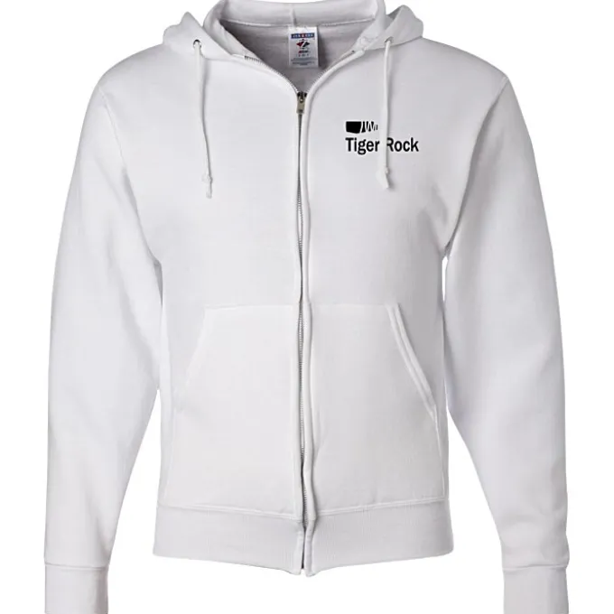 Jerzees NuBlend Full-Zip Hooded Sweatshirt - Screen