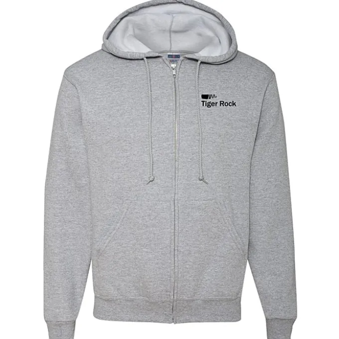 Jerzees NuBlend Full-Zip Hooded Sweatshirt - Screen