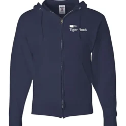 Jerzees NuBlend Full-Zip Hooded Sweatshirt - Screen