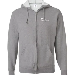 Jerzees NuBlend Full-Zip Hooded Sweatshirt - Screen
