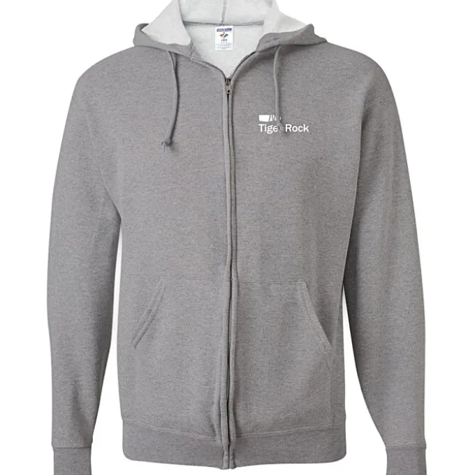 Jerzees NuBlend Full-Zip Hooded Sweatshirt - Screen
