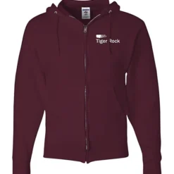 Jerzees NuBlend Full-Zip Hooded Sweatshirt - Screen