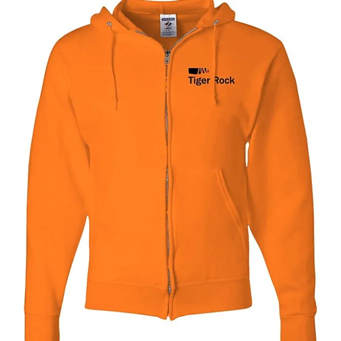 Jerzees NuBlend Full-Zip Hooded Sweatshirt - Screen