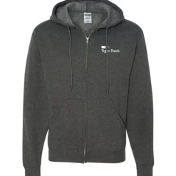Jerzees NuBlend Full-Zip Hooded Sweatshirt - Screen