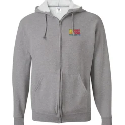 Jerzees NuBlend Full-Zip Hooded Sweatshirt - Embroidered