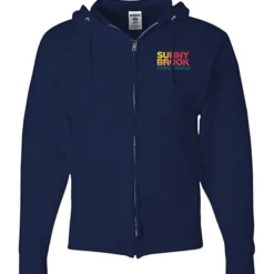 Jerzees NuBlend Full-Zip Hooded Sweatshirt - Embroidered
