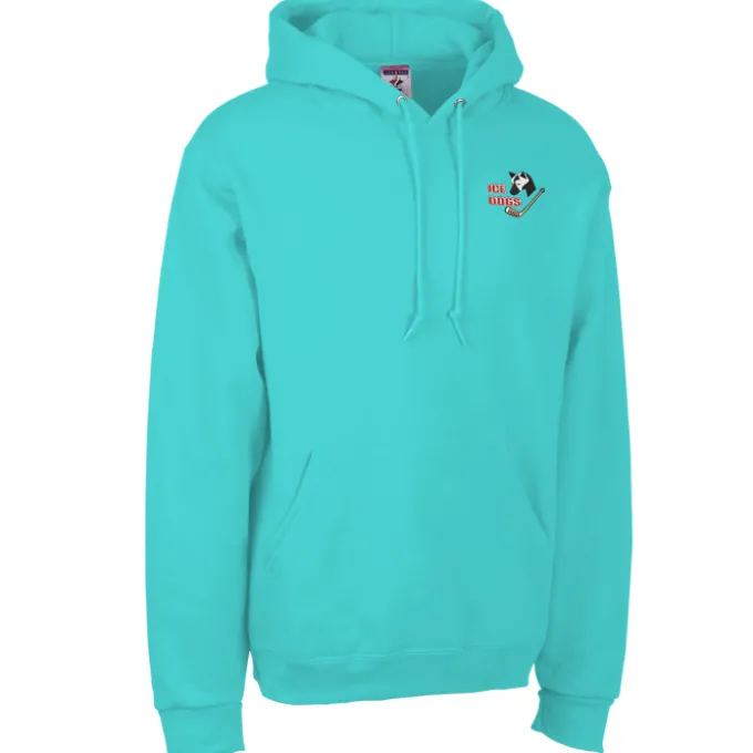 Jerzees NuBlend Hooded Sweatshirt - Embroidered