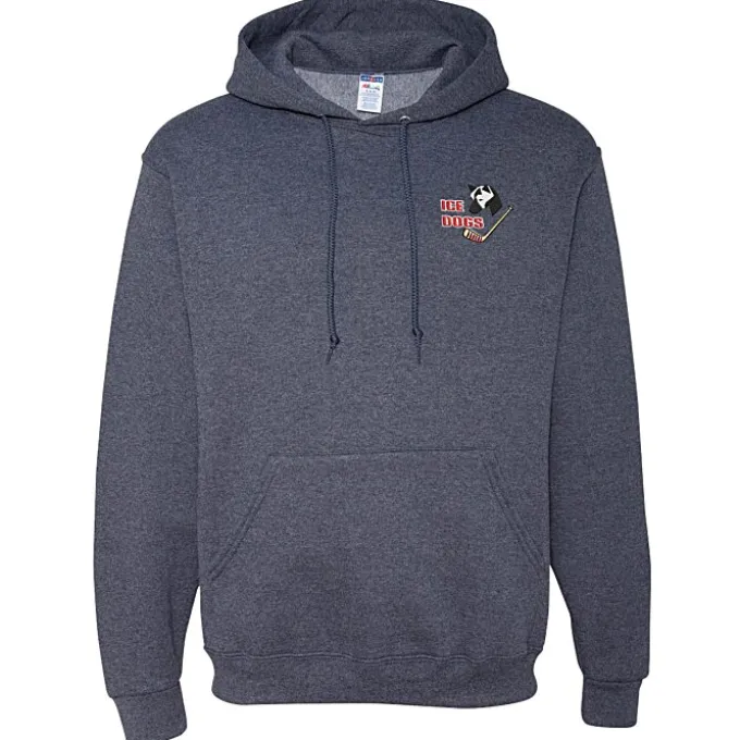Jerzees NuBlend Hooded Sweatshirt - Embroidered