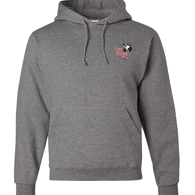 Jerzees NuBlend Hooded Sweatshirt - Embroidered
