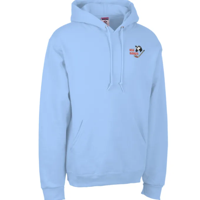 Jerzees NuBlend Hooded Sweatshirt - Embroidered