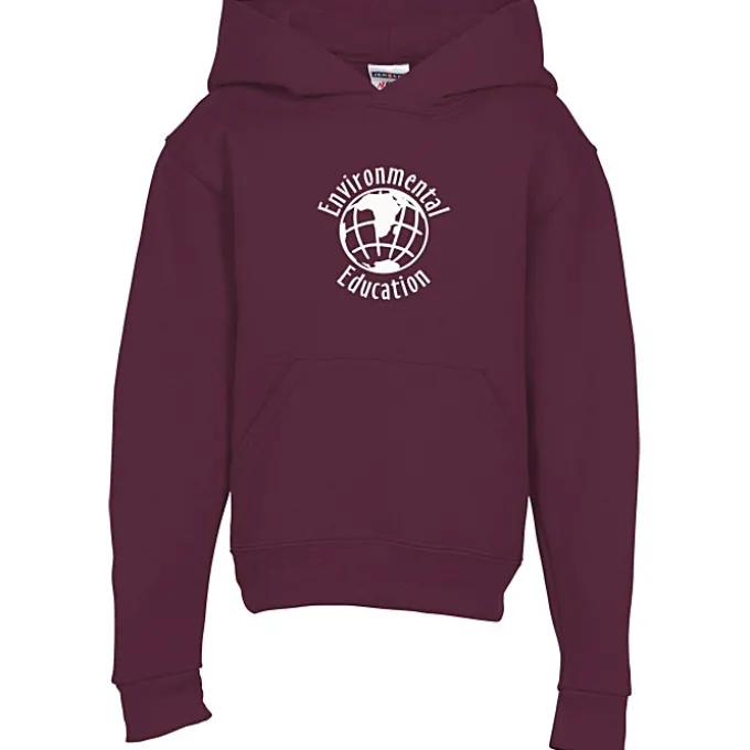 Jerzees NuBlend Hooded Sweatshirt - Youth - Screen