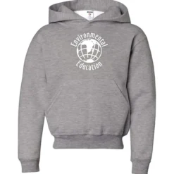 Jerzees NuBlend Hooded Sweatshirt - Youth - Screen