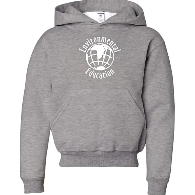Jerzees NuBlend Hooded Sweatshirt - Youth - Screen