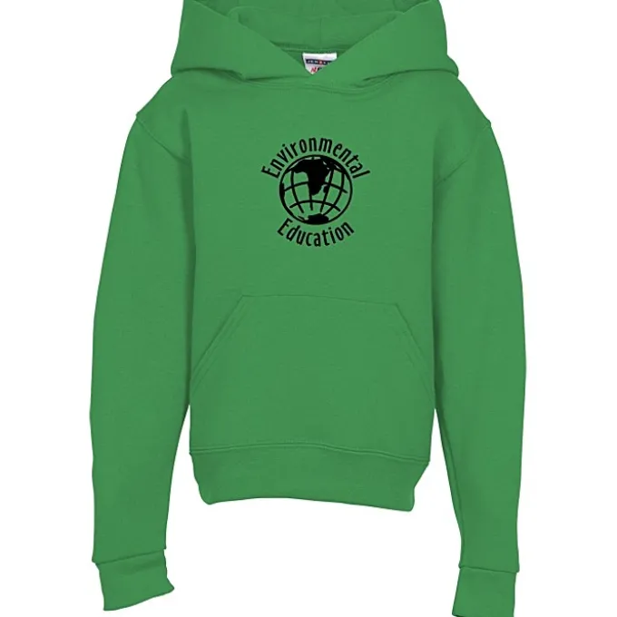Jerzees NuBlend Hooded Sweatshirt - Youth - Screen