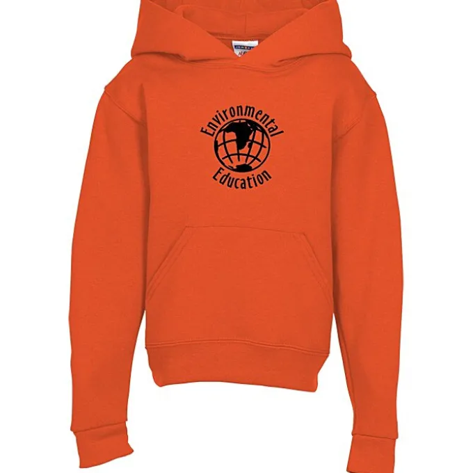 Jerzees NuBlend Hooded Sweatshirt - Youth - Screen