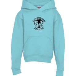 Jerzees NuBlend Hooded Sweatshirt - Youth - Screen