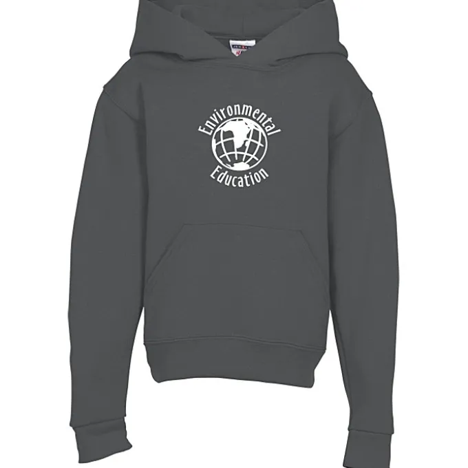 Jerzees NuBlend Hooded Sweatshirt - Youth - Screen
