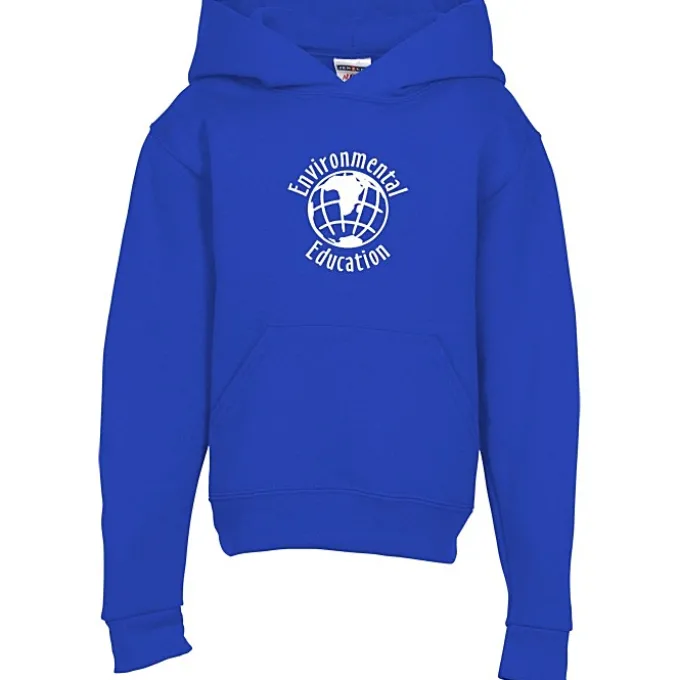 Jerzees NuBlend Hooded Sweatshirt - Youth - Screen