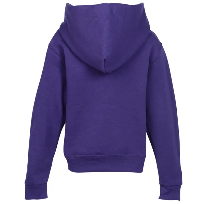 Jerzees NuBlend Hooded Sweatshirt - Youth - Screen