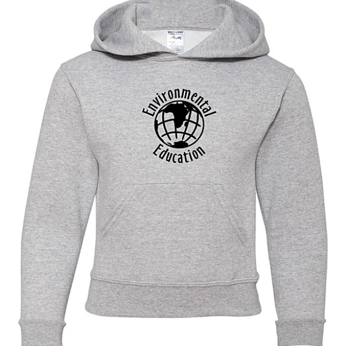 Jerzees NuBlend Hooded Sweatshirt - Youth - Screen