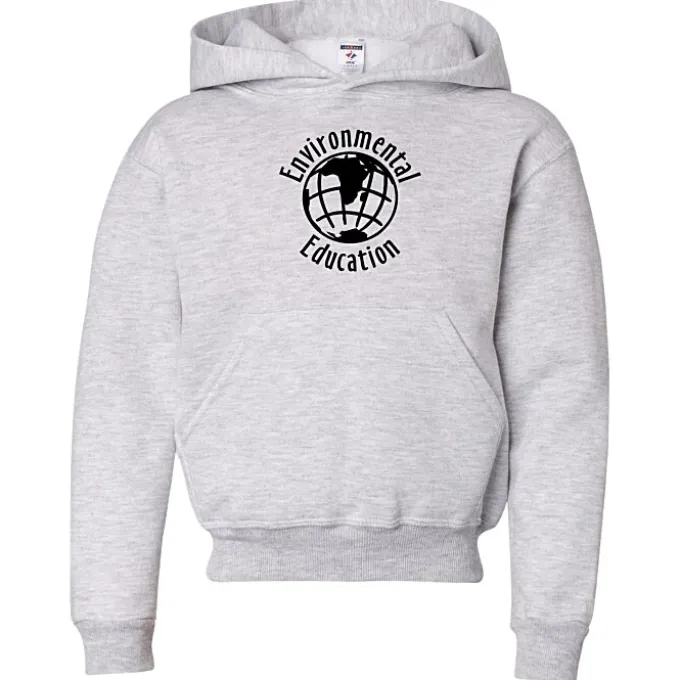 Jerzees NuBlend Hooded Sweatshirt - Youth - Screen