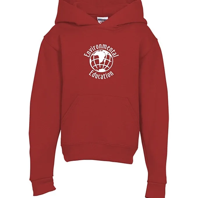 Jerzees NuBlend Hooded Sweatshirt - Youth - Screen